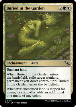 (191)《庭園への埋設/Buried in the Garden》[MKM] 金U