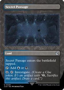 (020)■ボーダーレス■《Secret Passage》[CLU] 土地U