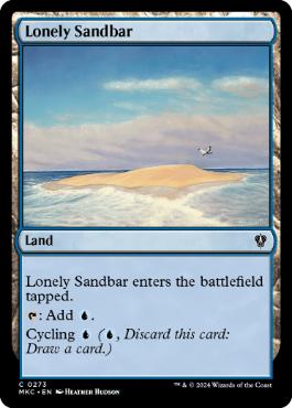 (273)《孤立した砂州/Lonely Sandbar》[MKC] 土地C