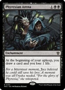 (133)《ファイレクシアの闘技場/Phyrexian Arena》[MKC] 黒R