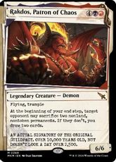 【Foil】(369)■ショーケース■《混沌の守護者、ラクドス/Rakdos, Patron of Chaos》[MKM-BF] 金R