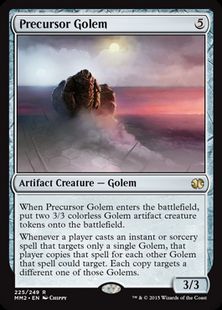 《先駆のゴーレム/Precursor Golem》[MM2] 茶R