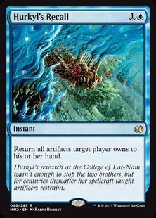 【Foil】《ハーキルの召還術/Hurkyl's Recall》[MM2] 青R