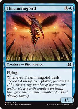 《かき鳴らし鳥/Thrummingbird》[MM2] 青C