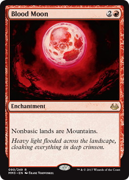 血染めの月/Blood Moon》[CHR] 赤R | 日本最大級 MTG通販サイト 