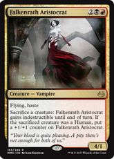 【Foil】《ファルケンラスの貴種/Falkenrath Aristocrat》[MM3] 金R