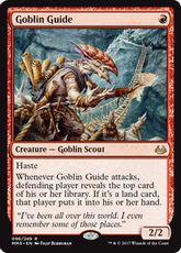 【Foil】《ゴブリンの先達/Goblin Guide》[MM3] 赤R