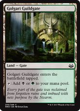 【Foil】《ゴルガリのギルド門/Golgari Guildgate》[MM3] 土地C