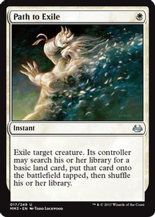 【Foil】《流刑への道/Path to Exile》[MM3] 白U