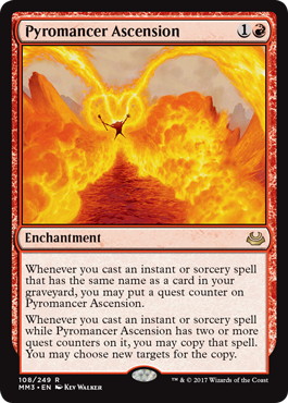 紅蓮術士の昇天/Pyromancer Ascension》[MM3] 赤R | 日本最大級 MTG 