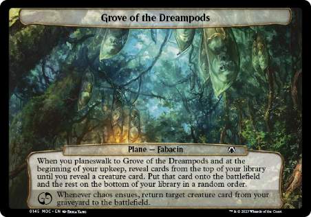 (145)《夢鞘の木立ち/Grove of the Dreampods》[MOC] 次元