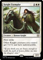 (192)《模範の騎士/Knight Exemplar》[MOC] 白R