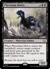 (263)《ファイレクシアの発掘者/Phyrexian Delver》[MOC] 黒R