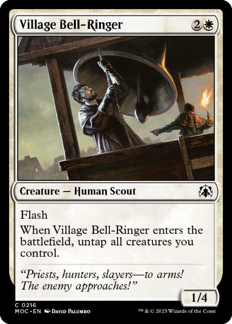 (216)《村の鐘鳴らし/Village Bell-Ringer》[MOC] 白C