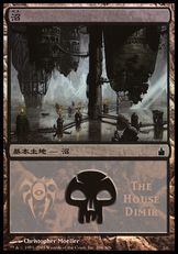 【Foil】《沼/Swamp》(MPS2005: House Dimir)[MPS Land] 土地