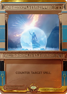 【Foil】《対抗呪文/Counterspell》[MPS2] 青R