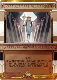 【Foil】《封じ込める僧侶/Containment Priest》[MPS2] 白R