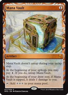 【Foil】《魔力の櫃/Mana Vault》※部分光沢[MPS] 茶R