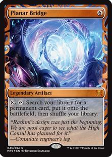 【Foil】《次元橋/Planar Bridge》※全面光沢[MPS] 茶R