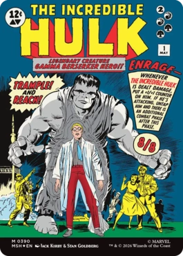 Foil】(390)□ボーダーレス□《ブルース・バナー/Bruce Banner