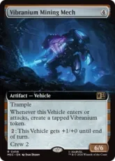 (458)■拡張アート■《ヴィブラニウム採掘メカ/Vibranium Mining Mech》[MSC] 茶R
