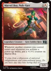 【Foil】(743)《マーベル・ボーイ、ノー・バー/Marvel Boy, Noh-Varr》[MSC] 金U
