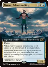 (409)■拡張アート■《アトランティスの王、ネイモア/Namor, Atlantean King》[MSC] 金R