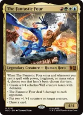 【Foil】(741)《ファンタスティック・フォー/The Fantastic Four》[MSC] 金R
