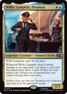 (101)《郵便配達人、ウィリー・ランプキン/Willie Lumpkin, Postman》[MSC] 金R