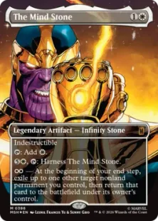 MTG 日本語版 Foil 「マインド・ストーン/The Mind Stone」 Foil】(386)□ボーダーレス□《マインド・ストーン/The Mind Stone