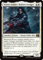 (027)《甦ったアベンジャーズ、ウィンター・ソルジャー/Winter Soldier, Reborn Avenger》[MSC] 白R