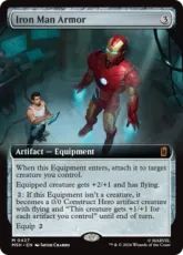 【Foil】(427)■拡張アート■《アイアンマン・アーマー/Iron Man Armor》[MSH-BF] 茶R