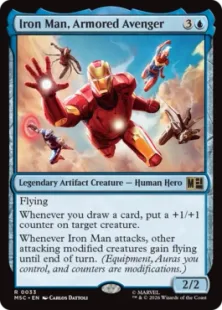 サージ・Foil】(033)《鎧纏いしアベンジャーズ、アイアンマン/Iron Man