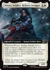 (326)■拡張アート■《甦ったアベンジャーズ、ウィンター・ソルジャー/Winter Soldier, Reborn Avenger》[MSC] 白R