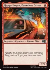 (545)《不屈の運転手、ハッピー・ホーガン/Happy Hogan, Dauntless Driver》[MSC] 赤C