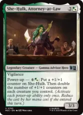 【Foil】(745)《弁護士、シーハルク/She-Hulk, Attorney-at-Law》[MSC] 金U
