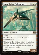 (024)《ロイヤル・タロン戦闘機/Royal Talon Fighter Jet》[MSC] 白R