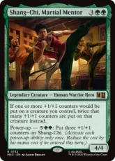 【Foil】(732)《武術の師、シャン・チー/Shang-Chi, Martial Mentor》[MSC] 緑R