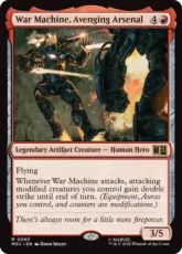 (063)《重武装のアベンジャーズ、ウォーマシン/War Machine, Avenging Arsenal》[MSC] 赤R