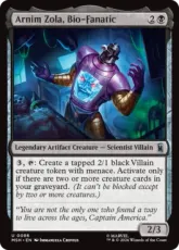 【Foil】(086)《狂気の生物化学者、アーニム・ゾラ/Arnim Zola, Bio-Fanatic》[MSH] 黒U