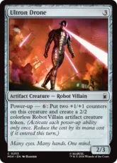 【Foil】(253)《ウルトロン・ドローン/Ultron Drone》[MSH] 茶C