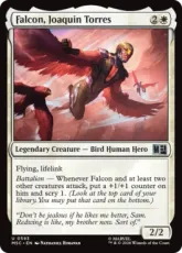 【Foil】(593)《ファルコン、ホアキン・トレス/Falcon, Joaquin Torres》[MSC] 白U