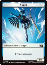 (004/015)《天使+ヴィブラニウムトークン/Angel+Vibranium Token》[MSC] 白/茶