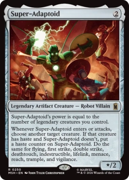『予約シングル』(250)《スーパーアダプトイド/Super-Adaptoid》[MSH] 茶R