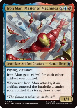 『予約シングル』(216)《マシンマスター、アイアンマン/Iron Man, Master of Machines》[MSH] 金U