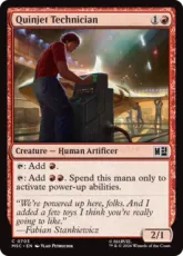 【Foil】(703)《クインジェット技師/Quinjet Technician》[MSC] 赤C