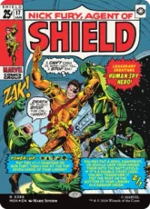 【Foil】(389)■ボーダーレス■《S.H.I.E.L.D.のエージェント、ニック・フューリー/Nick Fury, Agent of S.H.I.E.L.D.》[MSH-BF] 白R