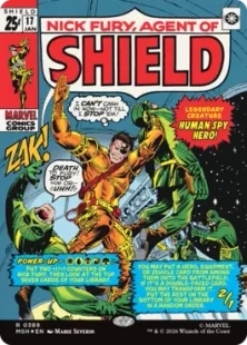 Foil】(389)□ボーダーレス□《S.H.I.E.L.D.のエージェント、ニック
