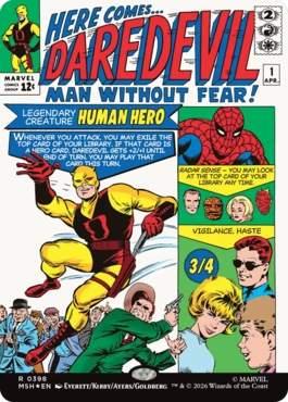 213)《恐れ知らずの男、デアデビル/Daredevil, Man Without Fear》[MSH
