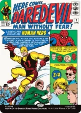 【Foil】(398)■ボーダーレス■《恐れ知らずの男、デアデビル/Daredevil, Man Without Fear》[MSH-BF] 金R